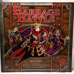 Barrage Battle Board Card Game Strategy Family Tabletop Complete Set